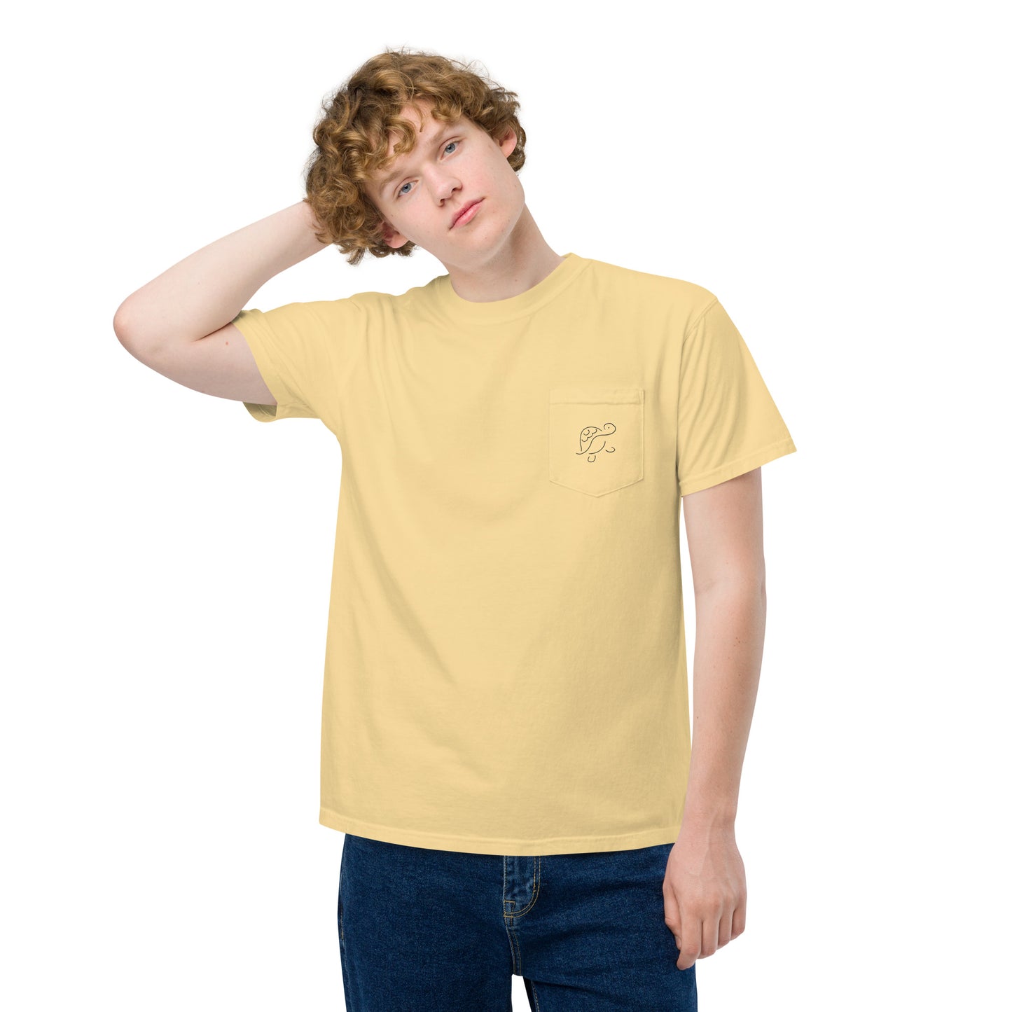 Jellyfish pocket T-shirt