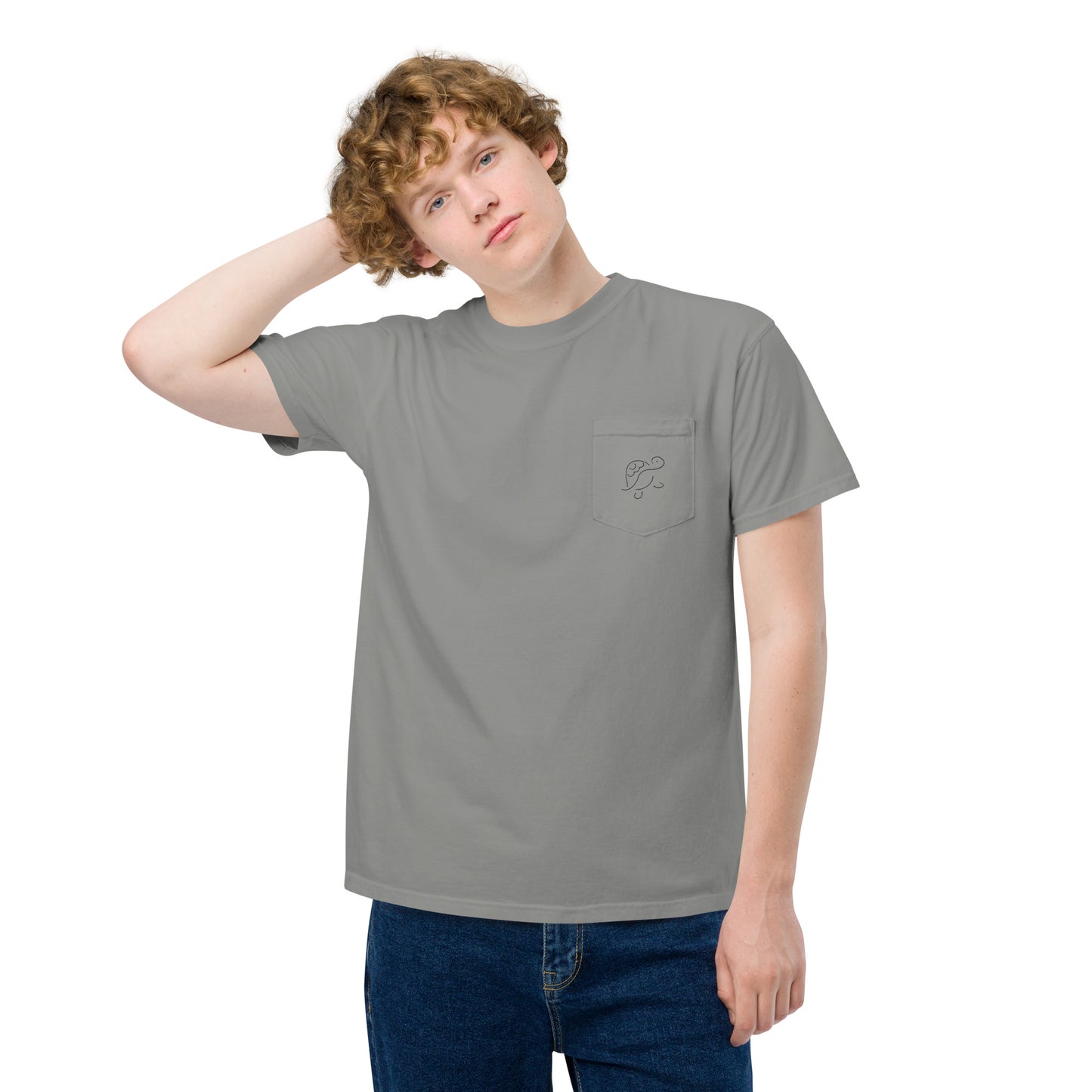 Jellyfish pocket T-shirt