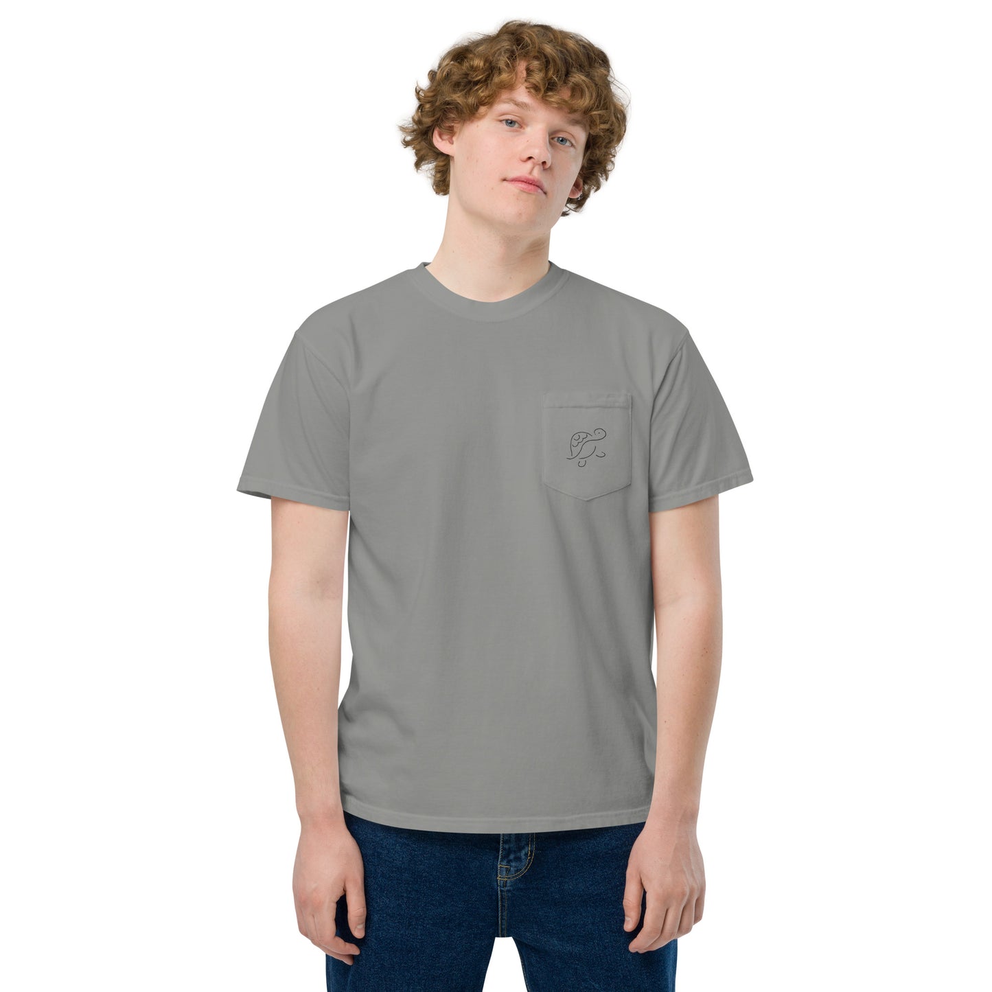 Jellyfish pocket T-shirt