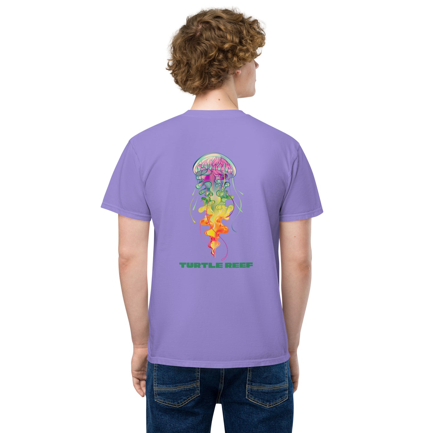 Jellyfish pocket T-shirt