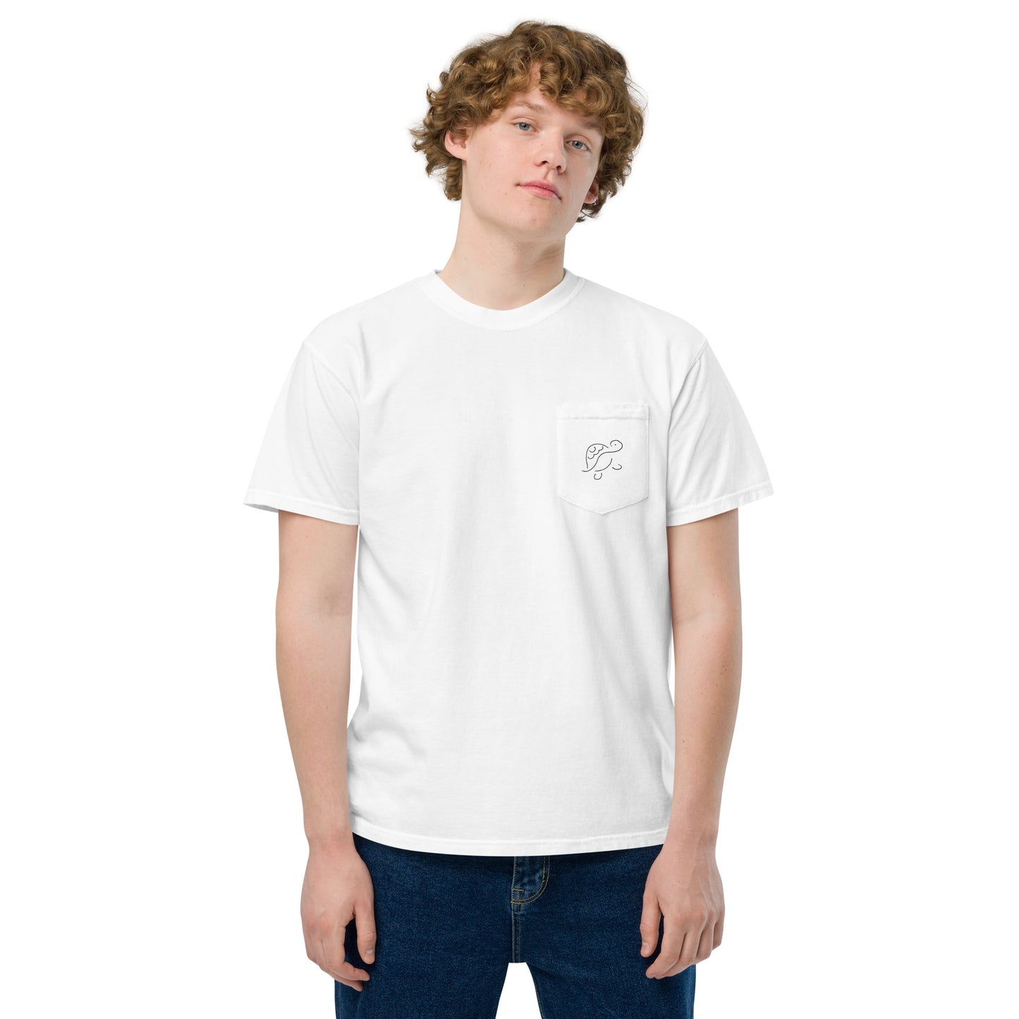 Jellyfish pocket T-shirt