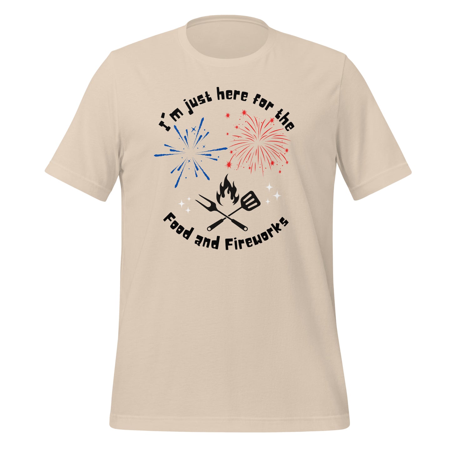 Food and Fireworks T-shirt