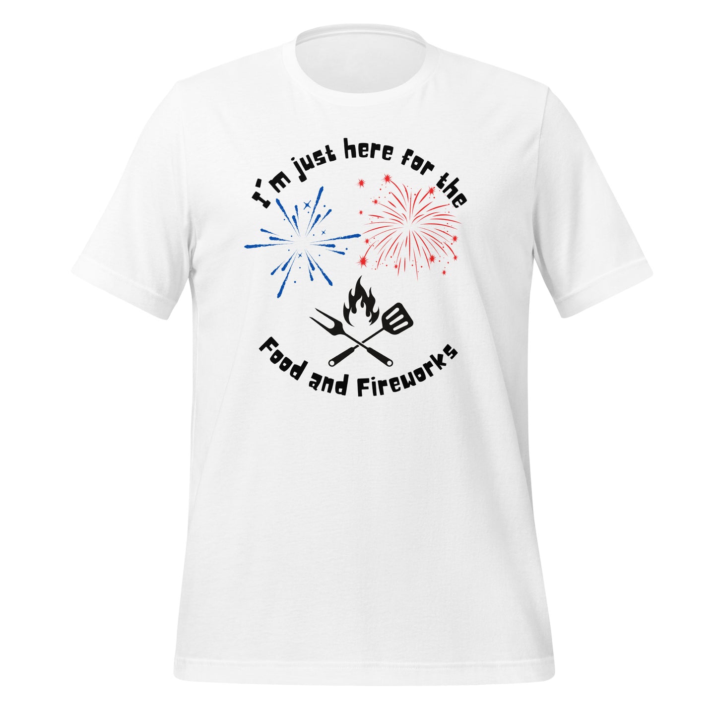 Food and Fireworks T-shirt